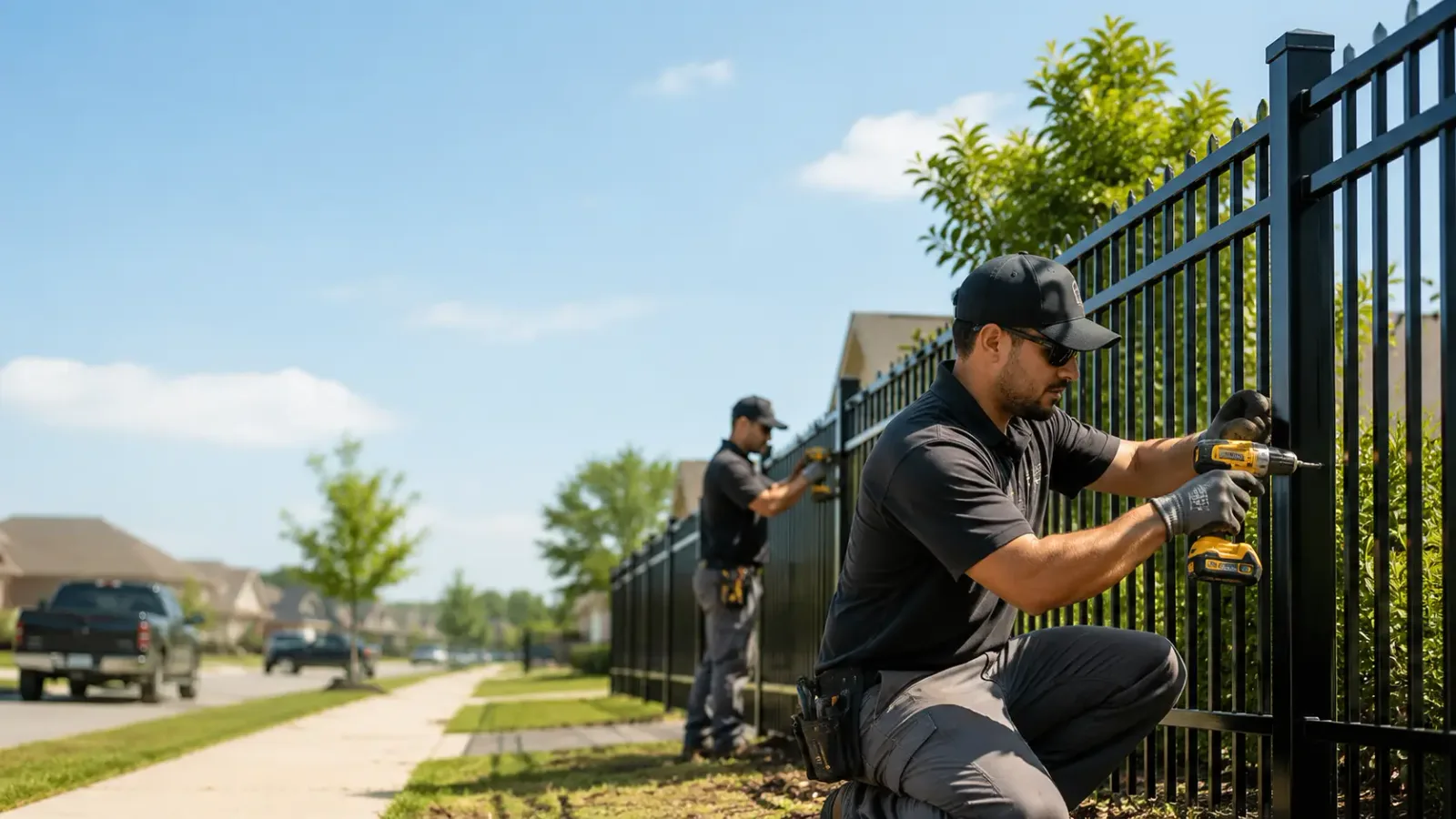 Metal Fence Installation in Westhampton Beach, NY